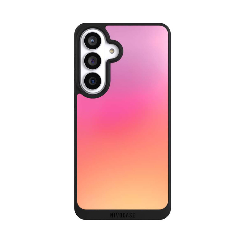 Galaxy S26+ NIVOpure Pastell Pink Glitch