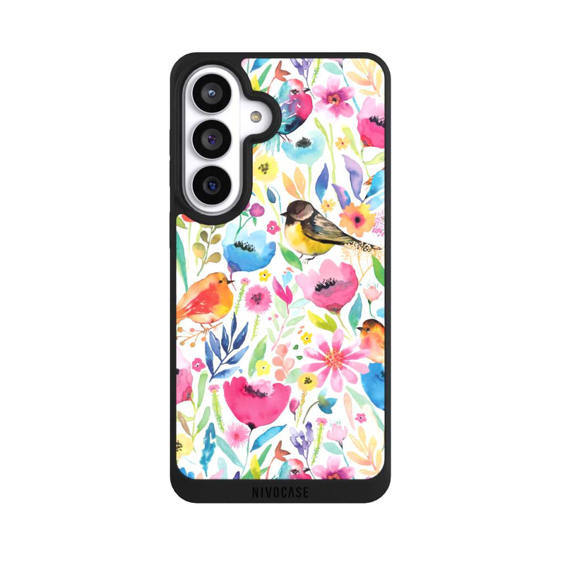 Galaxy S26+ NIVOpure Wunderliche Vögel und Blumen