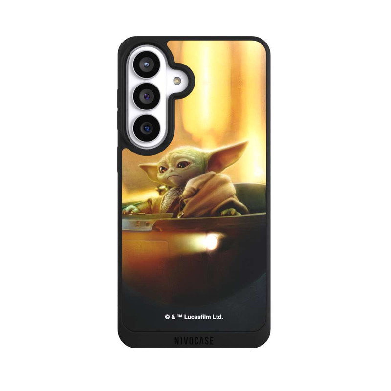 Galaxy S26+ NIVOpure Grogu In der Schwebegondel