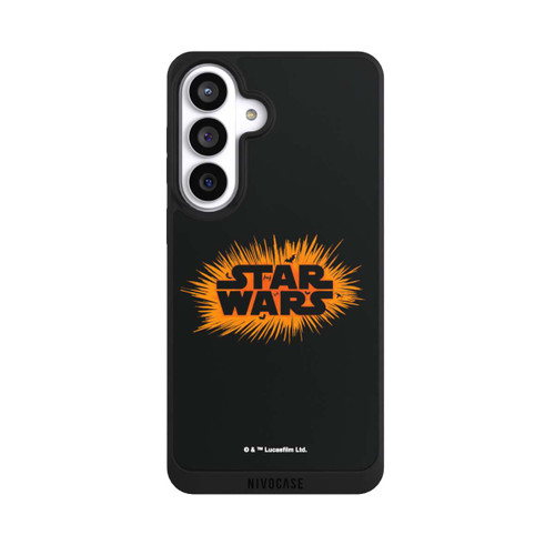 Samsung Galaxy S26+ NIVOpure Star Wars Logo Orange Halloween Explosion