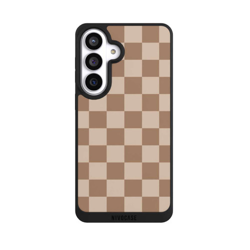 Samsung Galaxy S26+ NIVOpure Braun Karo