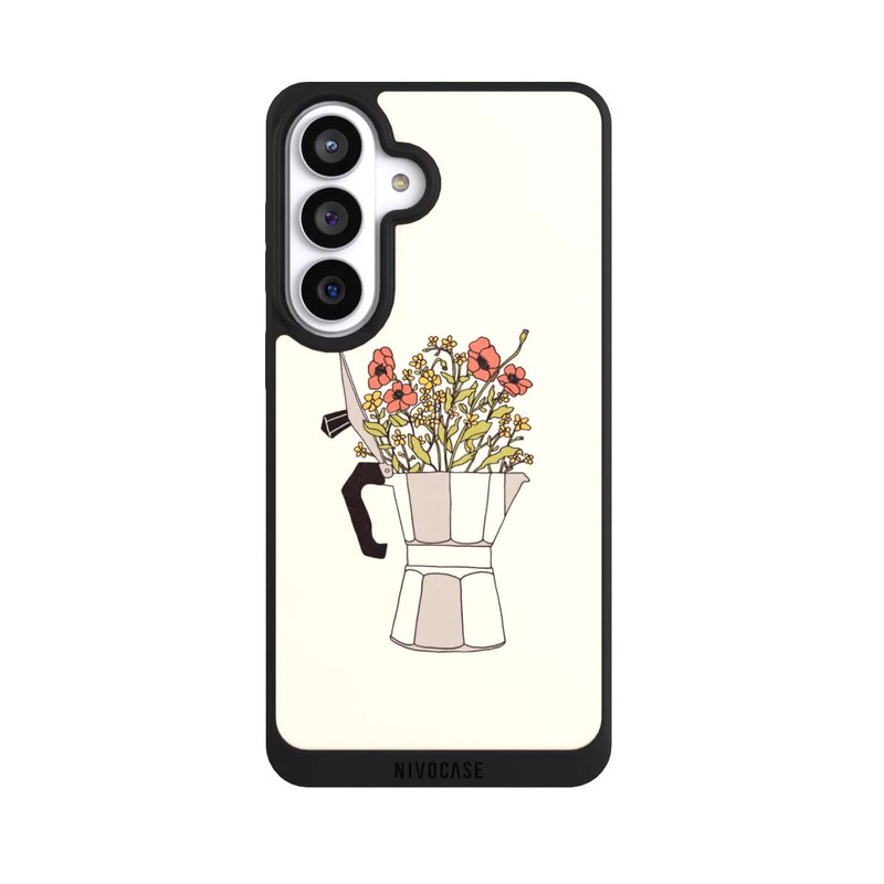 Galaxy S26+ NIVOpure Moka Blumen