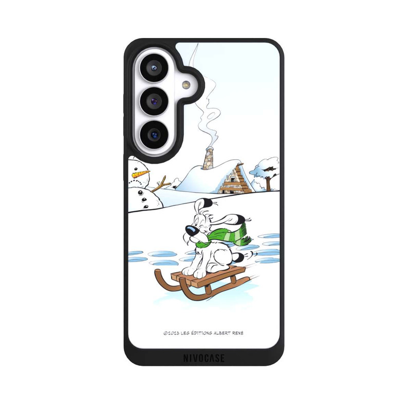 Galaxy S26+ NIVOpure Idéfix fait du traîneau