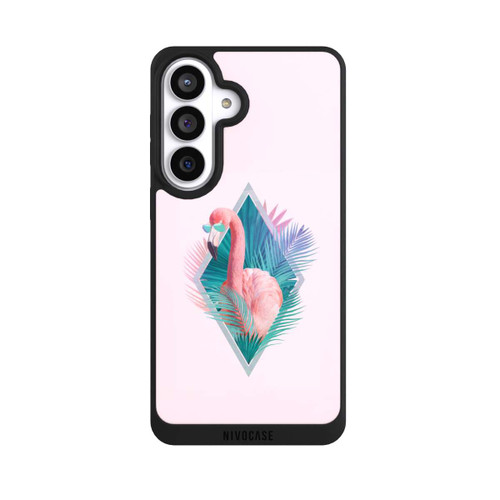 Samsung Galaxy S26+ NIVOpure Tropical Leaves Flamingo
