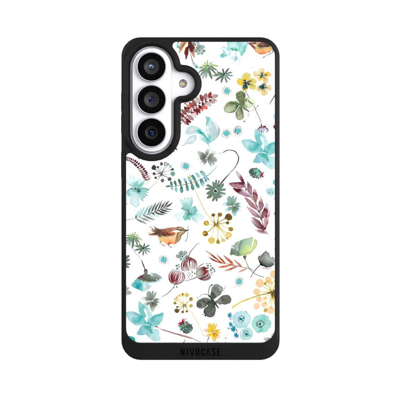 Galaxy S26+ NIVOpure Botanischer Schmetterling Natur Blau