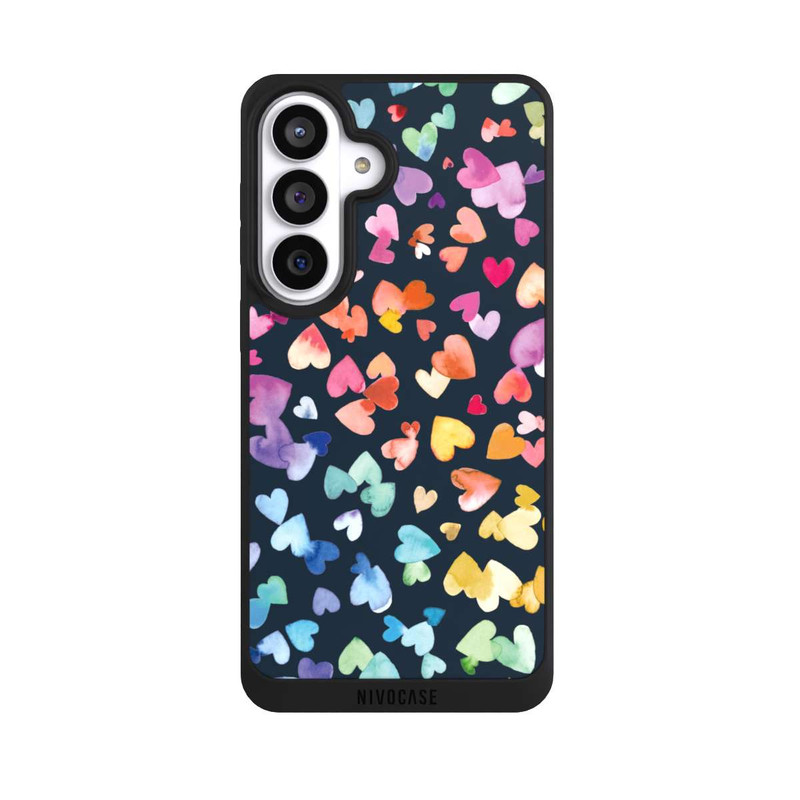 Galaxy S26+ NIVOpure Valentinstag Herzen Schwarz
