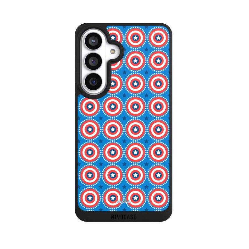 Galaxy S26+ NIVOpure Captain American Shield Pattern