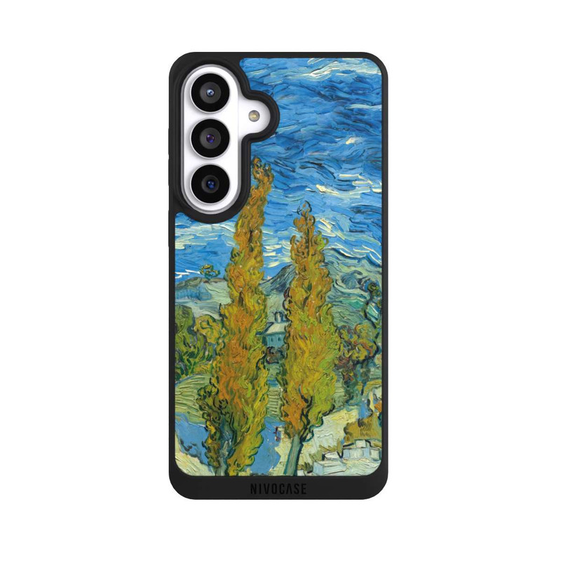 Galaxy S26+ NIVOpure Two Poplars in the Alpilles near Saint-Rémy by Van Gogh