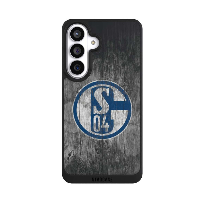 Galaxy S26+ NIVOpure Schalke 04 Holz Look