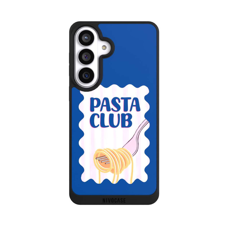 Galaxy S26+ NIVOpure Pasta Club in Blue and Pink