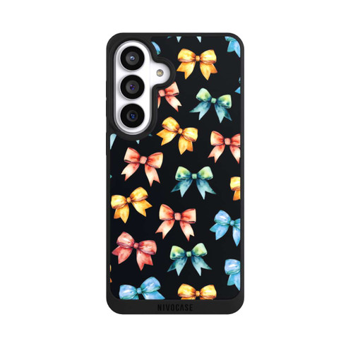 Samsung Galaxy S26+ NIVOpure Rainbow Bows Black