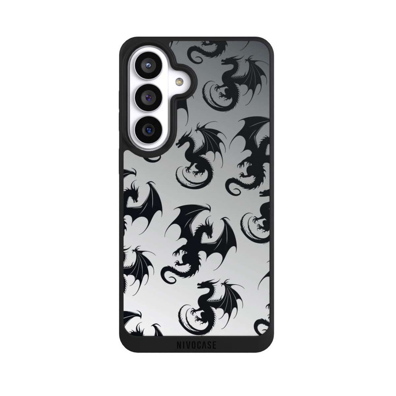 Galaxy S26+ NIVOpure Dragon Pattern Grey