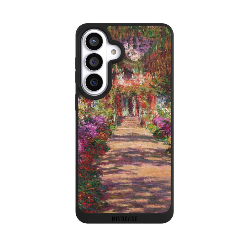 Galaxy S26+ NIVOpure Eine Allee in Monets Garten in Giverny by Claude Monet