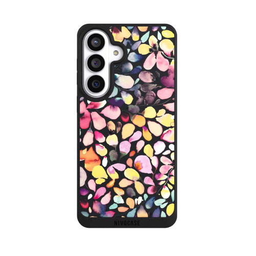 Samsung Galaxy S26+ NIVOpure Eucalyptus Watercolor Leaves Black