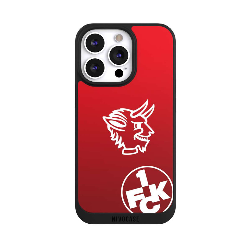 iPhone 13 Pro NIVOpure Teufelskopf FCK auf Rot