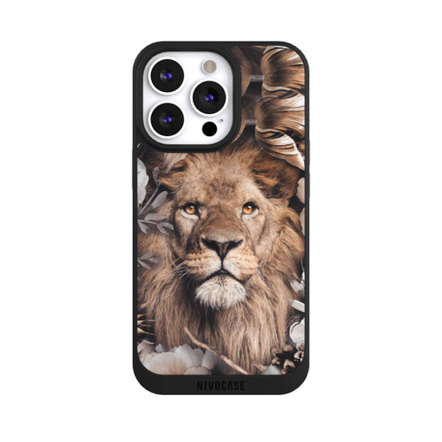 Apple iPhone 13 Pro NIVOpure Lion Flower Frame beige