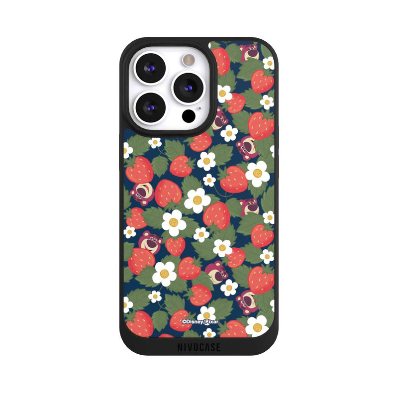 iPhone 13 Pro NIVOpure Lotso Toy Story Strawberry Flower Pattern