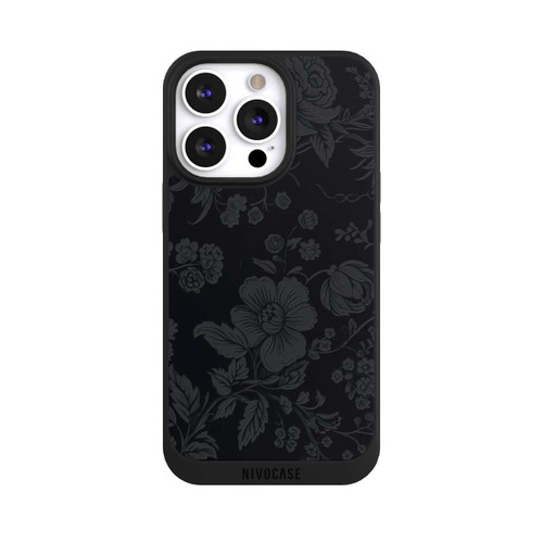 Apple iPhone 13 Pro NIVOpure Dunkle Blumen Vintageoptik