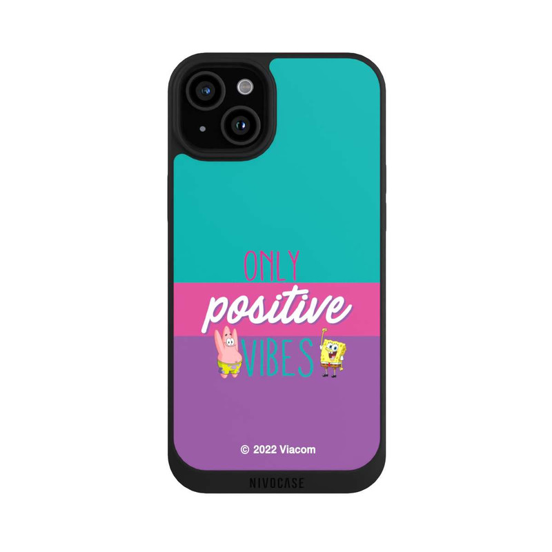 iPhone 15 Plus NIVOpure  Spongebob - Only Positive Vibes
