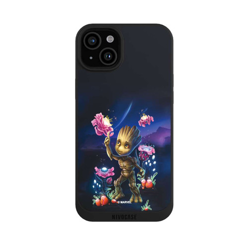 Apple iPhone 15 Plus NIVOpure Baby Groot Blumen