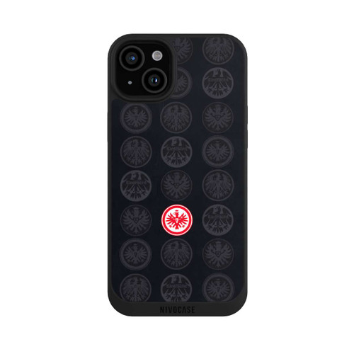 Apple iPhone 15 Plus NIVOpure Eintracht Frankfurt Logo Pattern