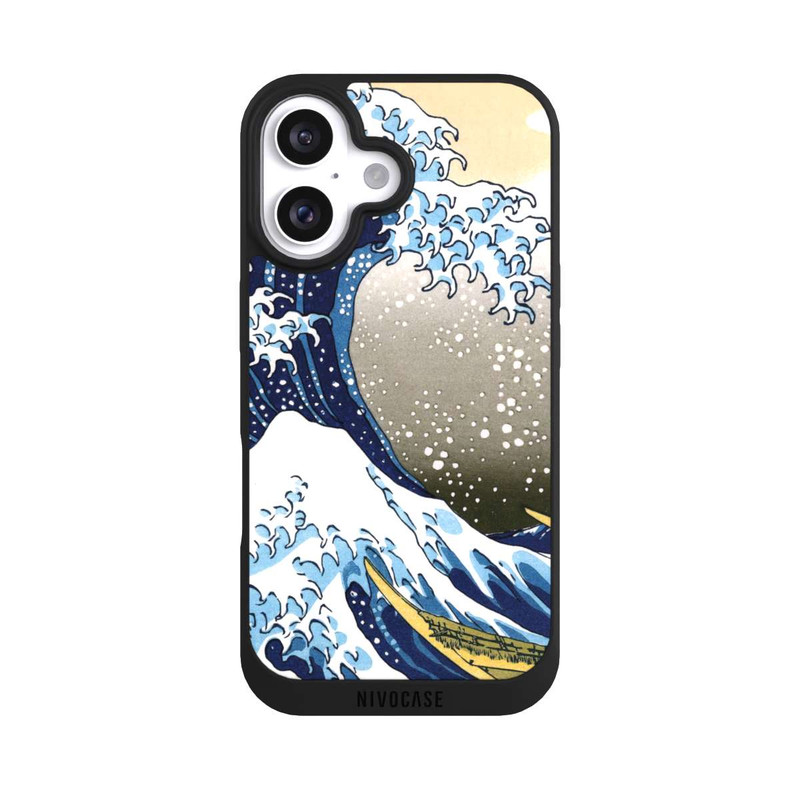 iPhone 16 NIVOpure Great Wave of Kanagawa / Die große Welle vor Kanagawa