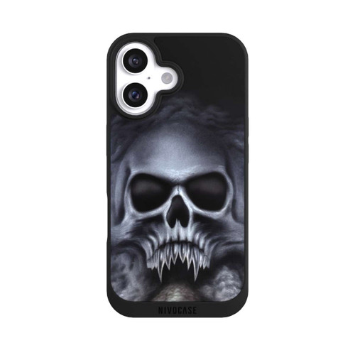Apple iPhone 16 NIVOpure Totenkopf Dreifaltigkeit