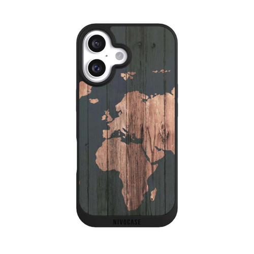  NIVOpure Wooden World Map