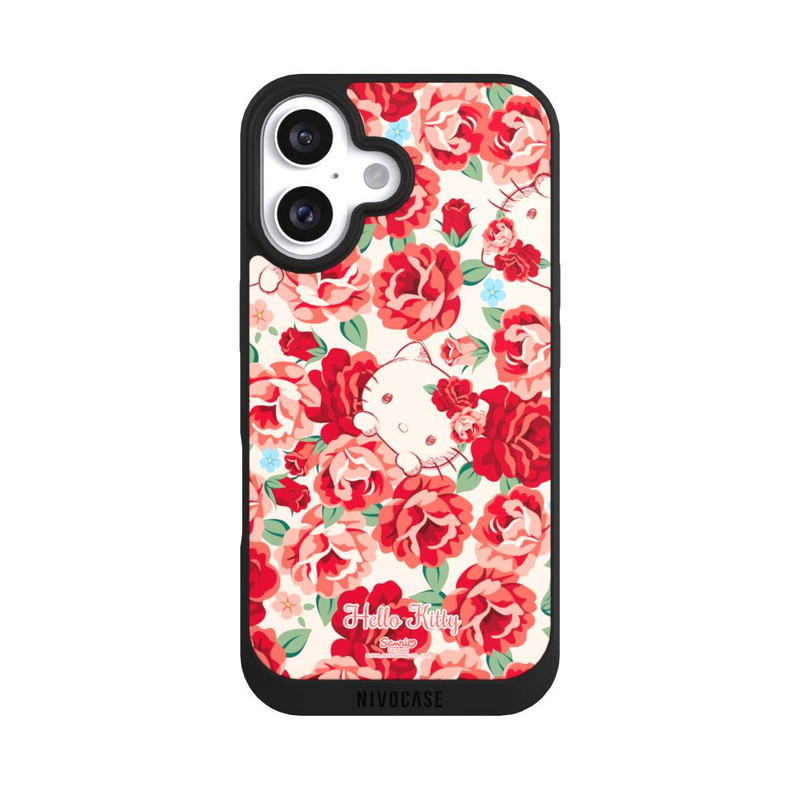 iPhone 16 NIVOpure Hallo Kitty - Magnolie Rot