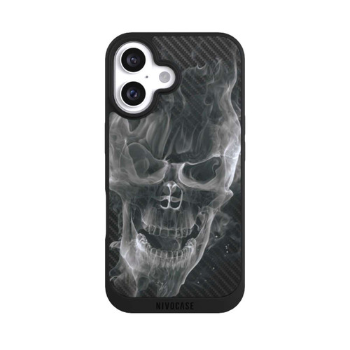  NIVOpure rauchender Totenkopf Carbon