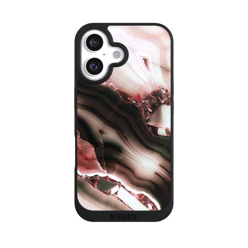 iPhone 16 NIVOpure Look pailleté cristal