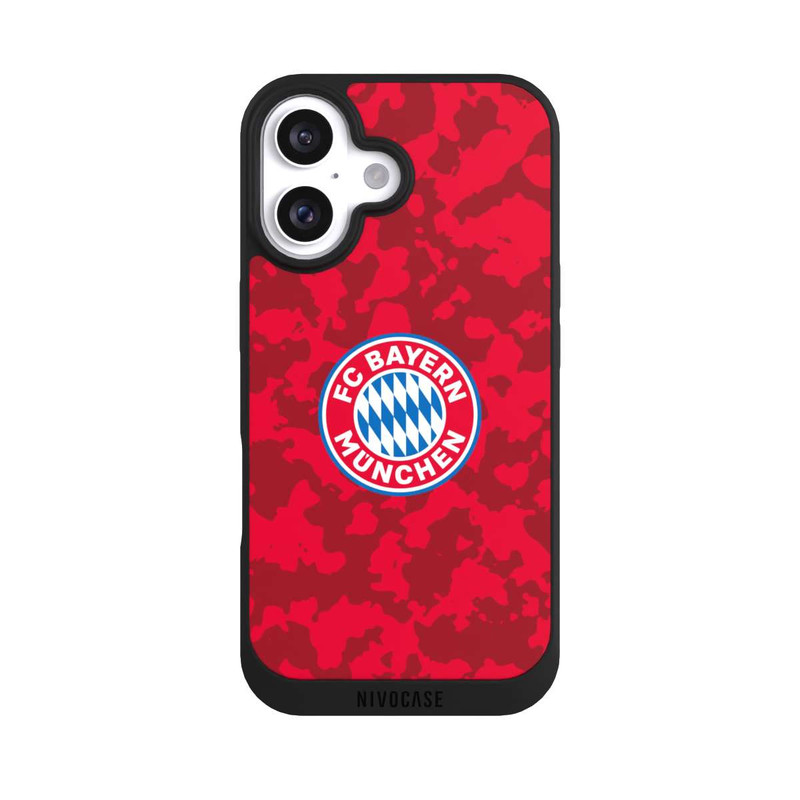 iPhone 16 NIVOpure Camouflage Muster FCB