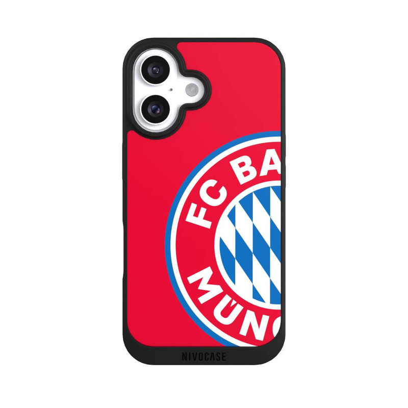 iPhone 16 NIVOpure Großes FCB Logo Rot