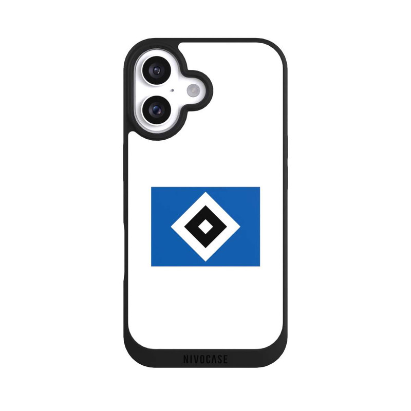 iPhone 16 NIVOpure HSV Weiss / Blau