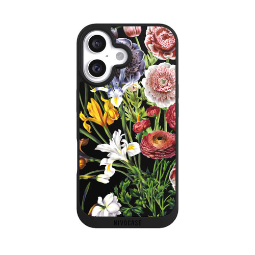 Apple iPhone 16 NIVOpure Altes Blumenmuster