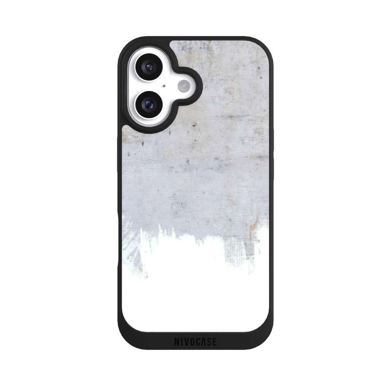 iPhone 16 NIVOpure Farbe auf Rohbeton