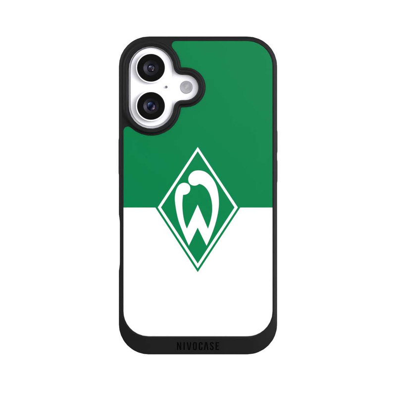 iPhone 16 NIVOpure Zwei Farben - Werder Bremen