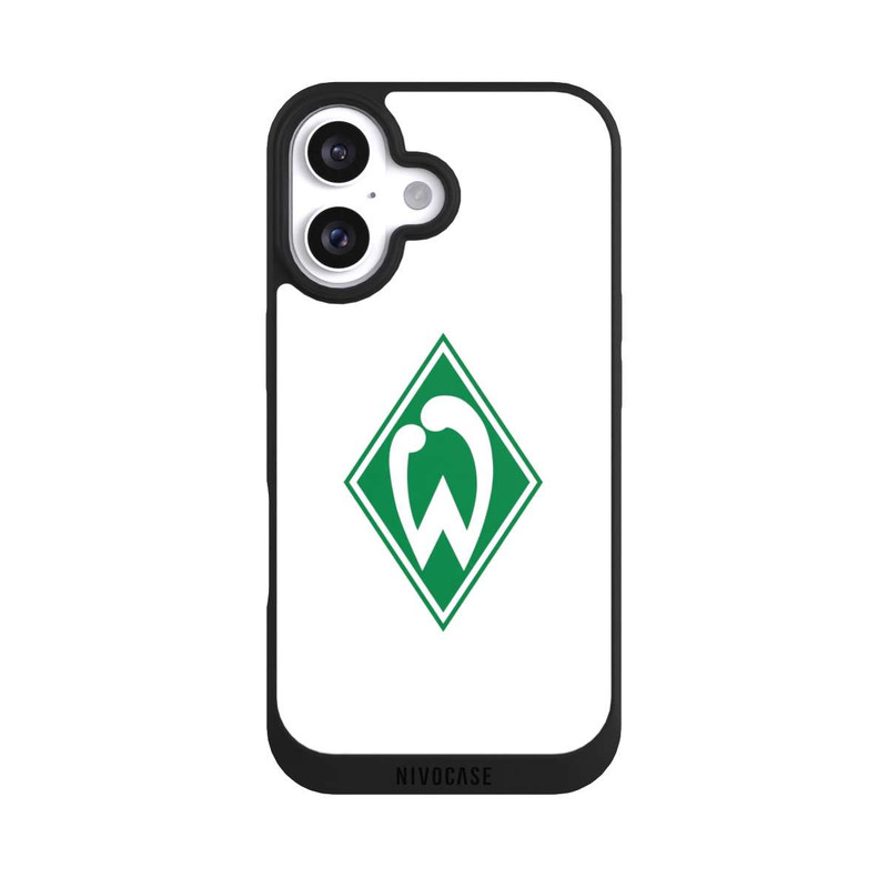 iPhone 16 NIVOpure Logo auf Weiß - Werder Bremen