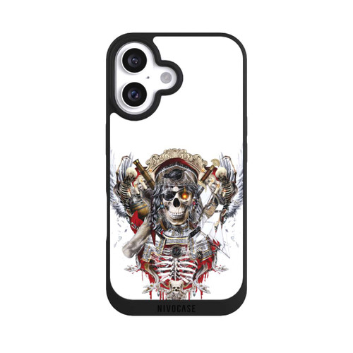 Apple iPhone 16 NIVOpure Piraten-Totenkopf