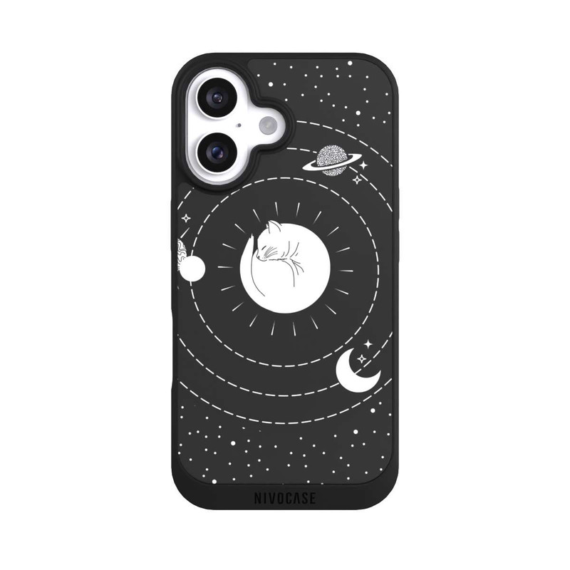 iPhone 16 NIVOpure Katze und Mond