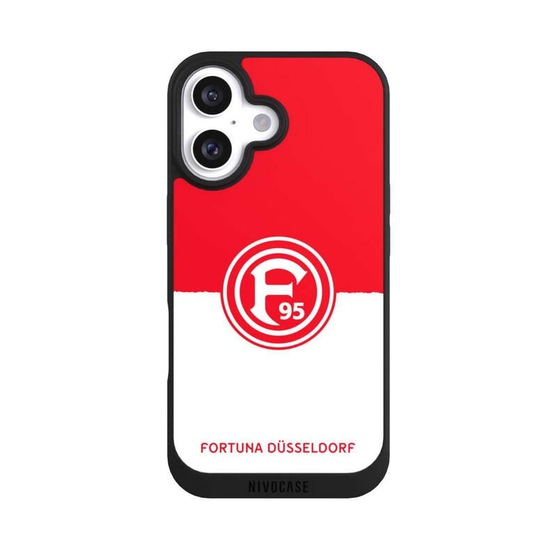 iPhone 16 NIVOpure Rot Weiß F95