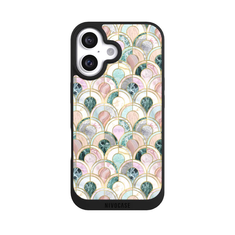 iPhone 16 NIVOpure Marmor-Inlays