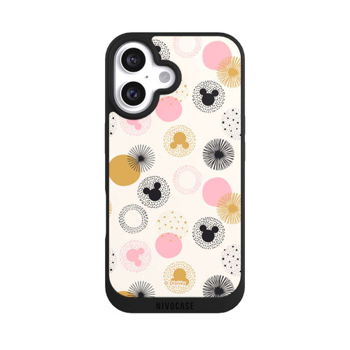 Apple iPhone 16 NIVOpure Mickey Dots Coloured