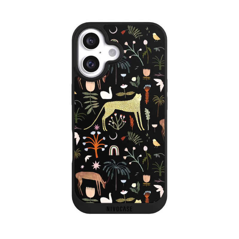 iPhone 16 NIVOpure Wilde Gartenbuchstaben von Léa Le Pivert