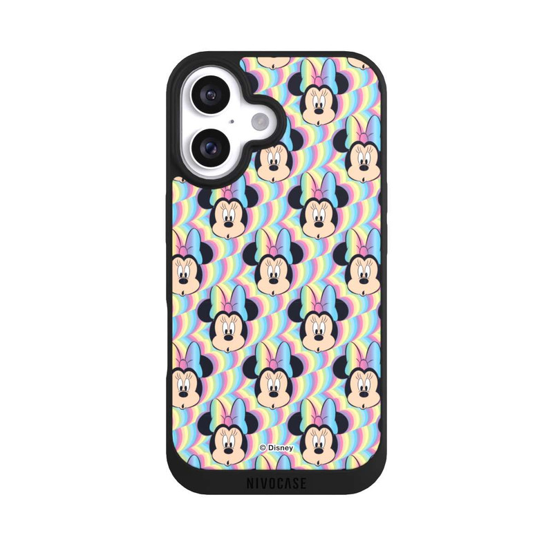 iPhone 16 NIVOpure Minnie Rainbow Faces