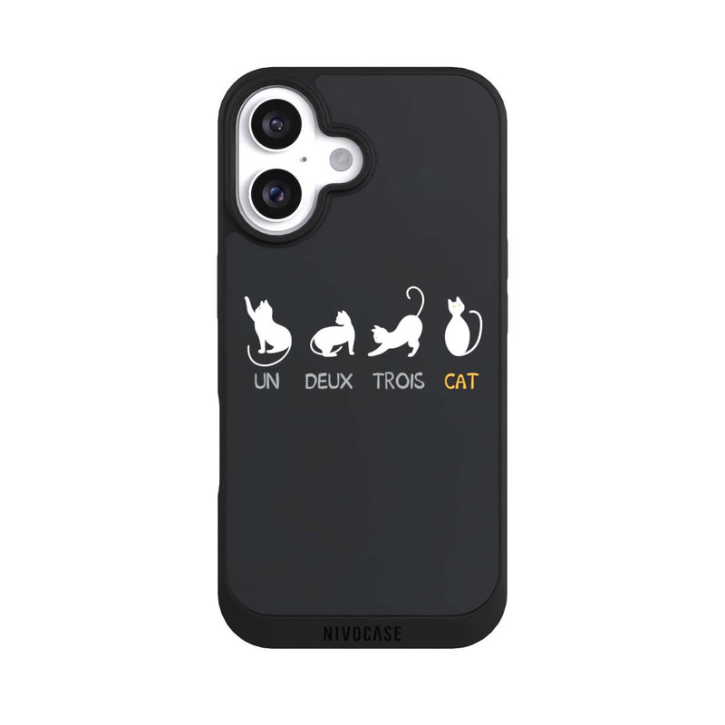 iPhone 16 NIVOpure Un Deux Trois Cat