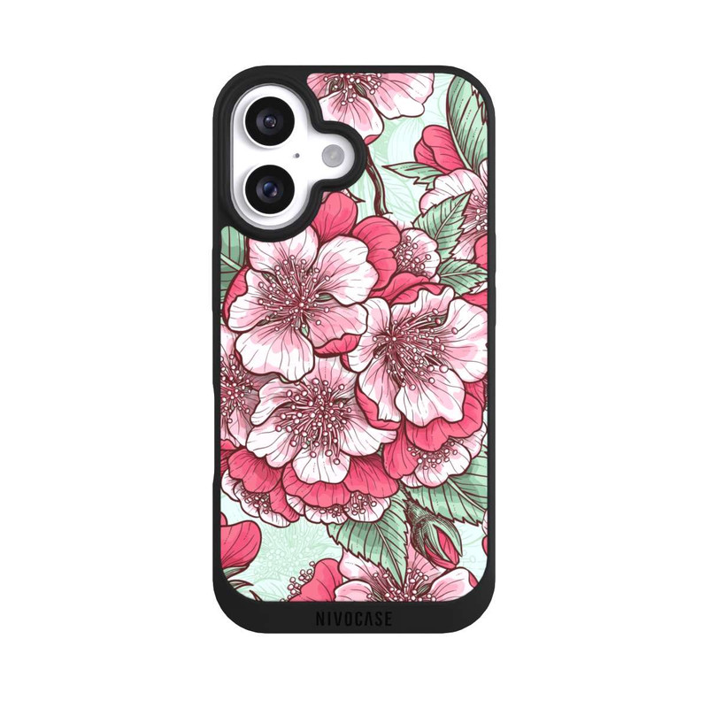 iPhone 16 NIVOpure Kirschblüten-Design