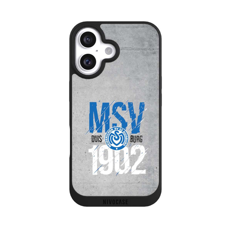 iPhone 16 NIVOpure Logo Grunge MSV