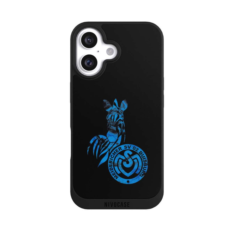 iPhone 16 NIVOpure Zebra Grunge MSV