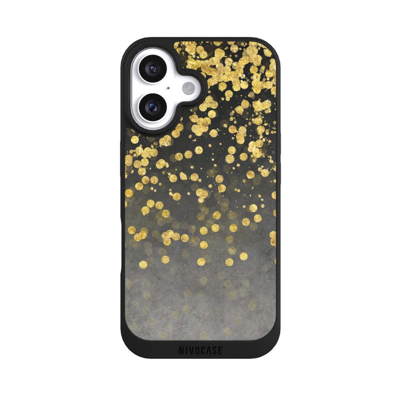 iPhone 16 NIVOpure glänzender Goldregen